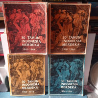 30 Tahun Indonesia Merdeka (1950-1964)