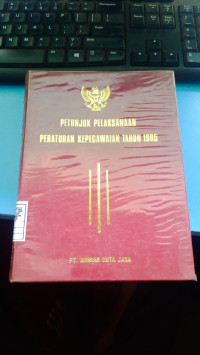 Petunjuk Pelaksaan Peraturan Kepegawaian 1985