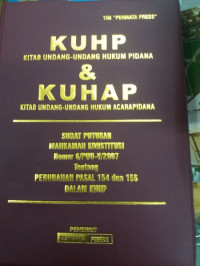 KUHP & KUHAP