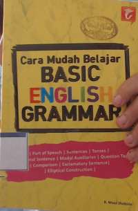 Cara Mudah Belajar Basic English Grammar