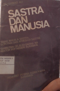 Sastra dan Manusia