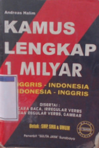 KAMUS LENGKAP 1 Milliyard
