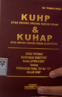 KUHP & KUHAP