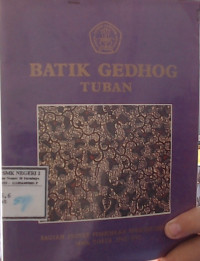 Batik Gedhog Tuban